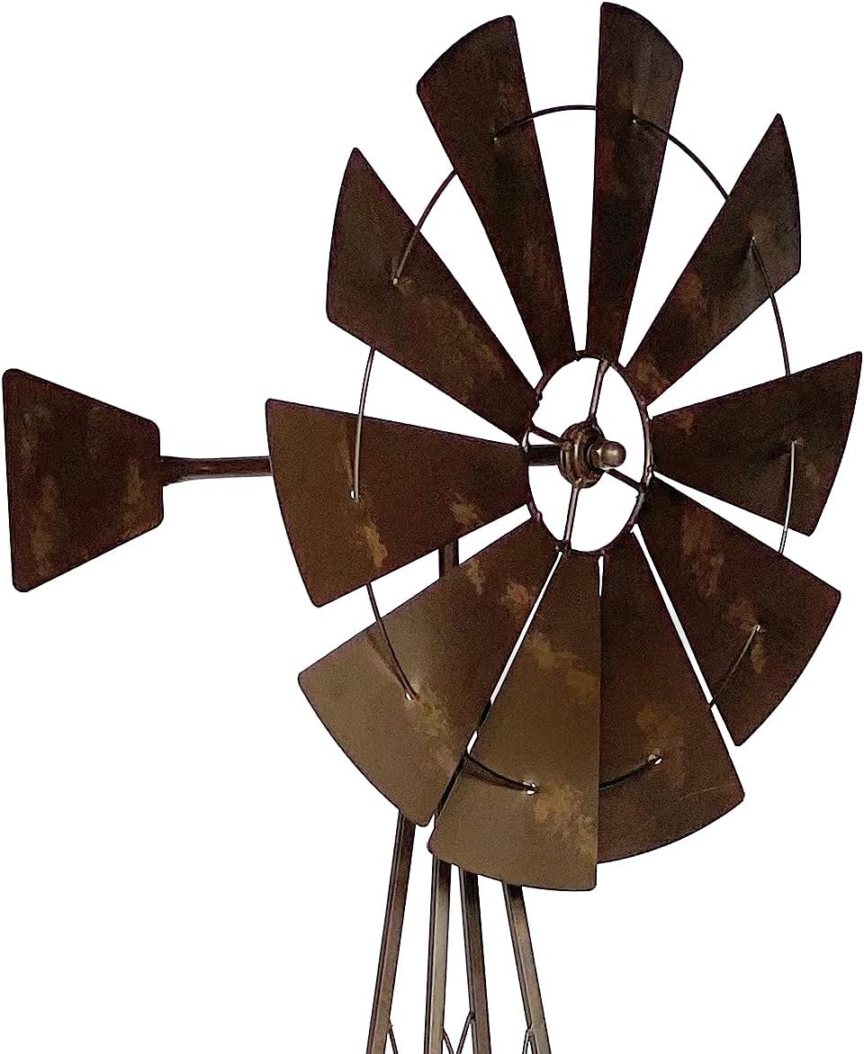 Gartenstecker mit Windrad