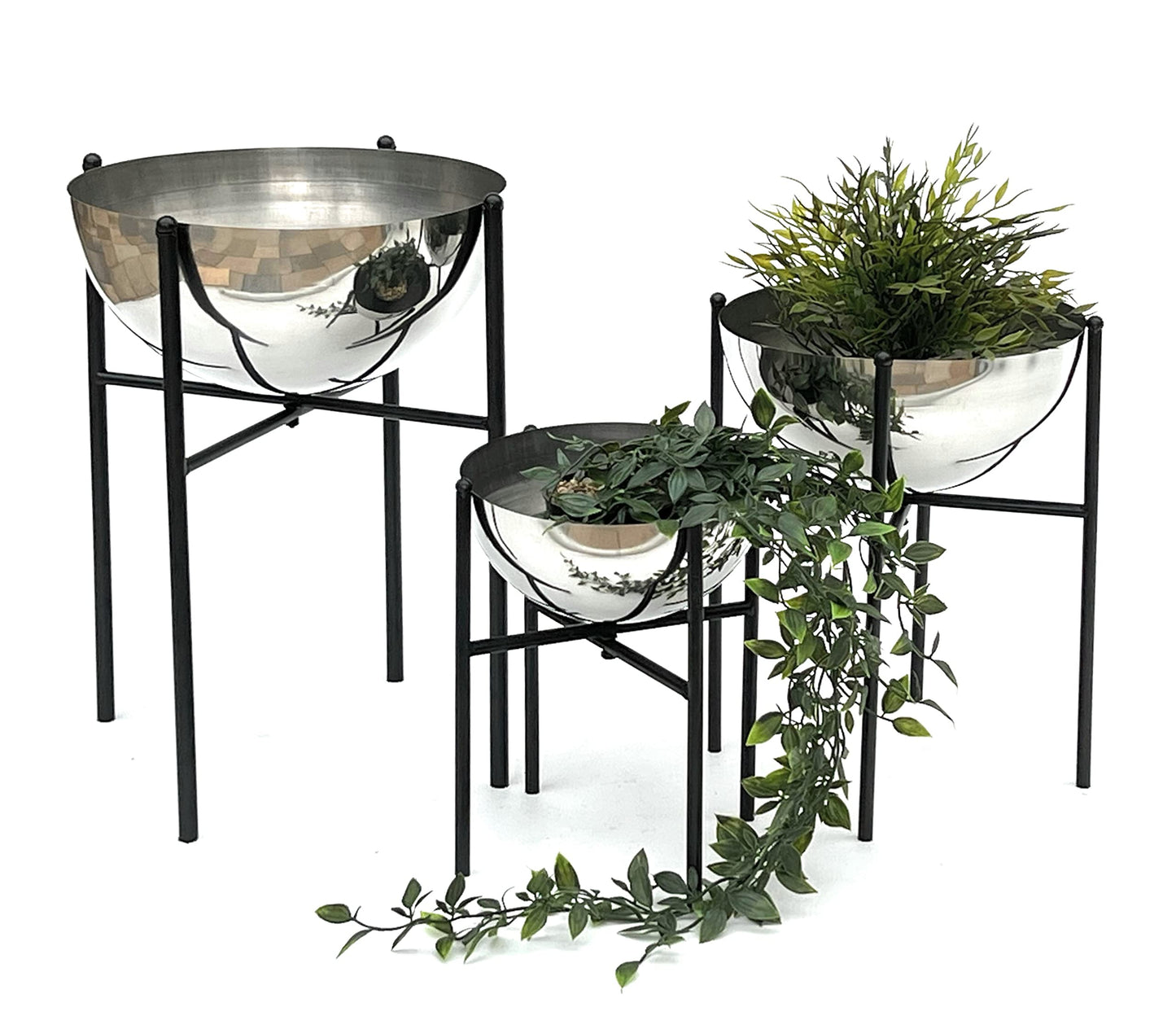 3-teiliges Blumenständer-Set