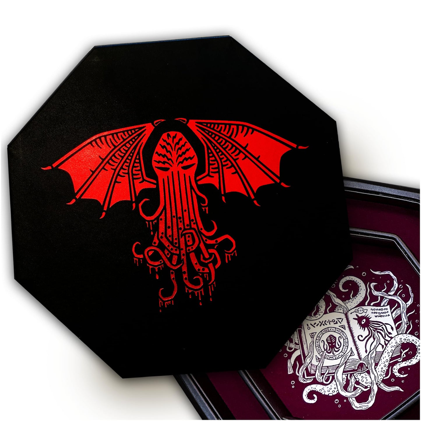 Würfeltablett für Tabletop, Rot