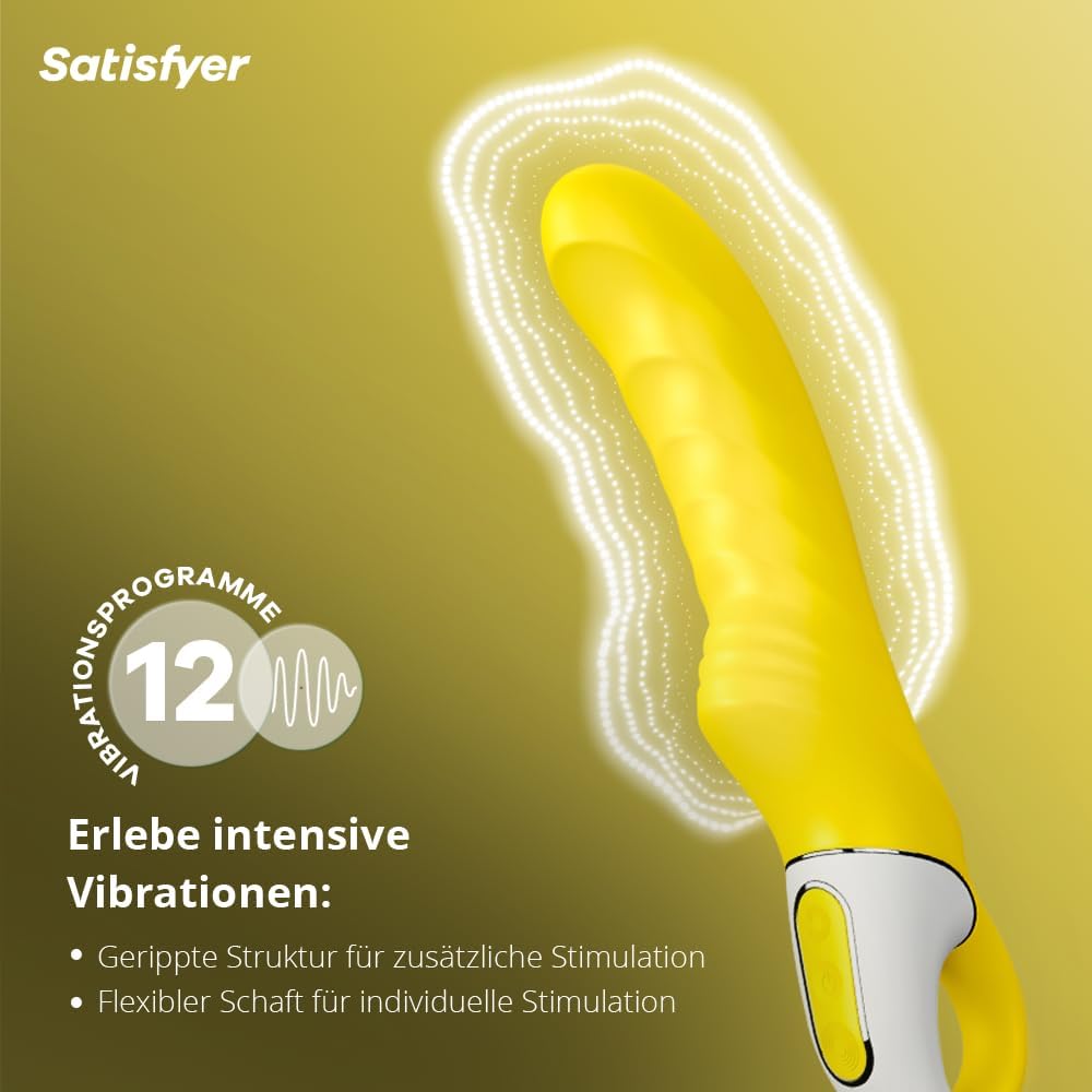 G-Punkt Dildo Vibrator Yummy Sunshine mit 12 Vibrationsmodi, Yummy Sunshine