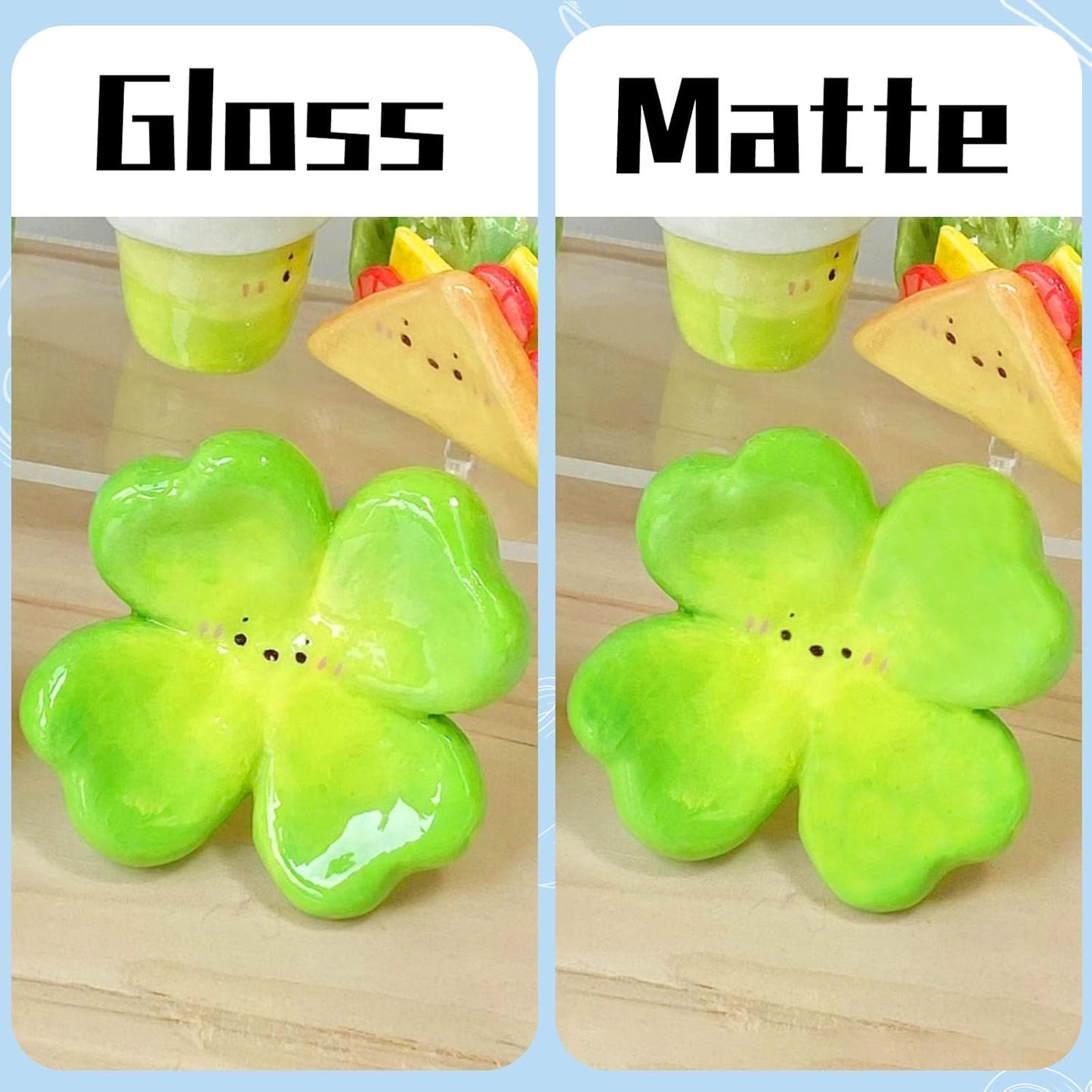Clay Glaze für Bastelprojekte, gloss