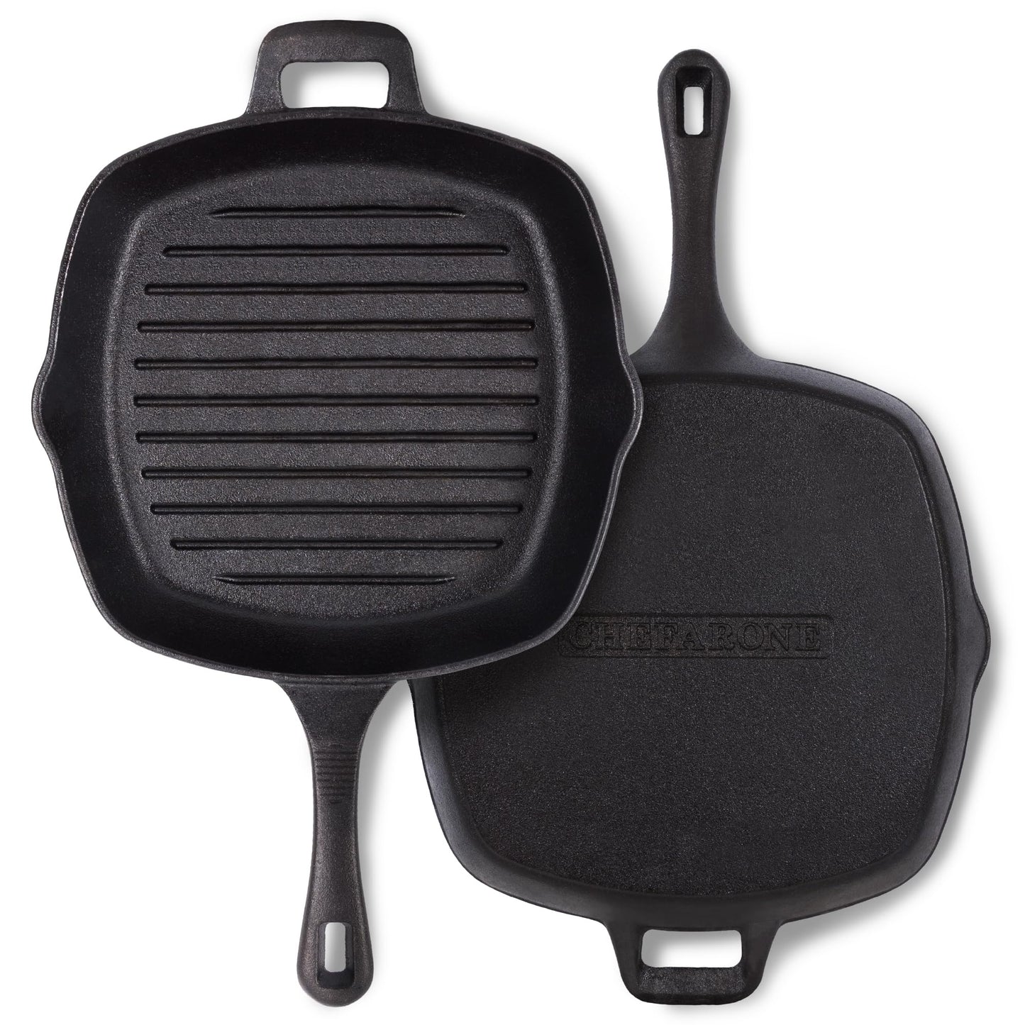 Gusseisen Grill- und Servierpfanne 25,5 cm, Grill