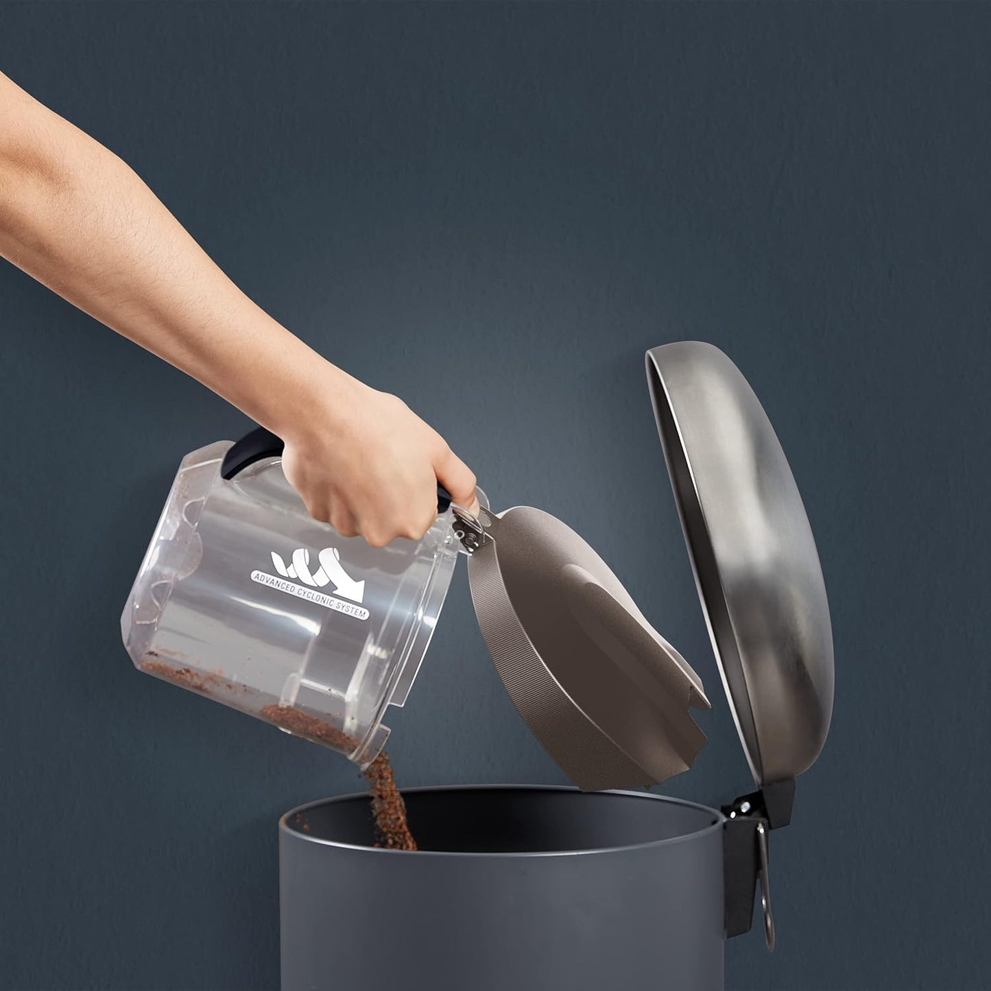 Beutelloser Bodenstaubsauger Compact Power XXL, [2] Parkett & Fugendüse