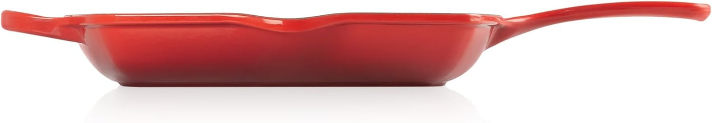 Quadratische Gusseisen-Grillpfanne Signature, Deep Teal