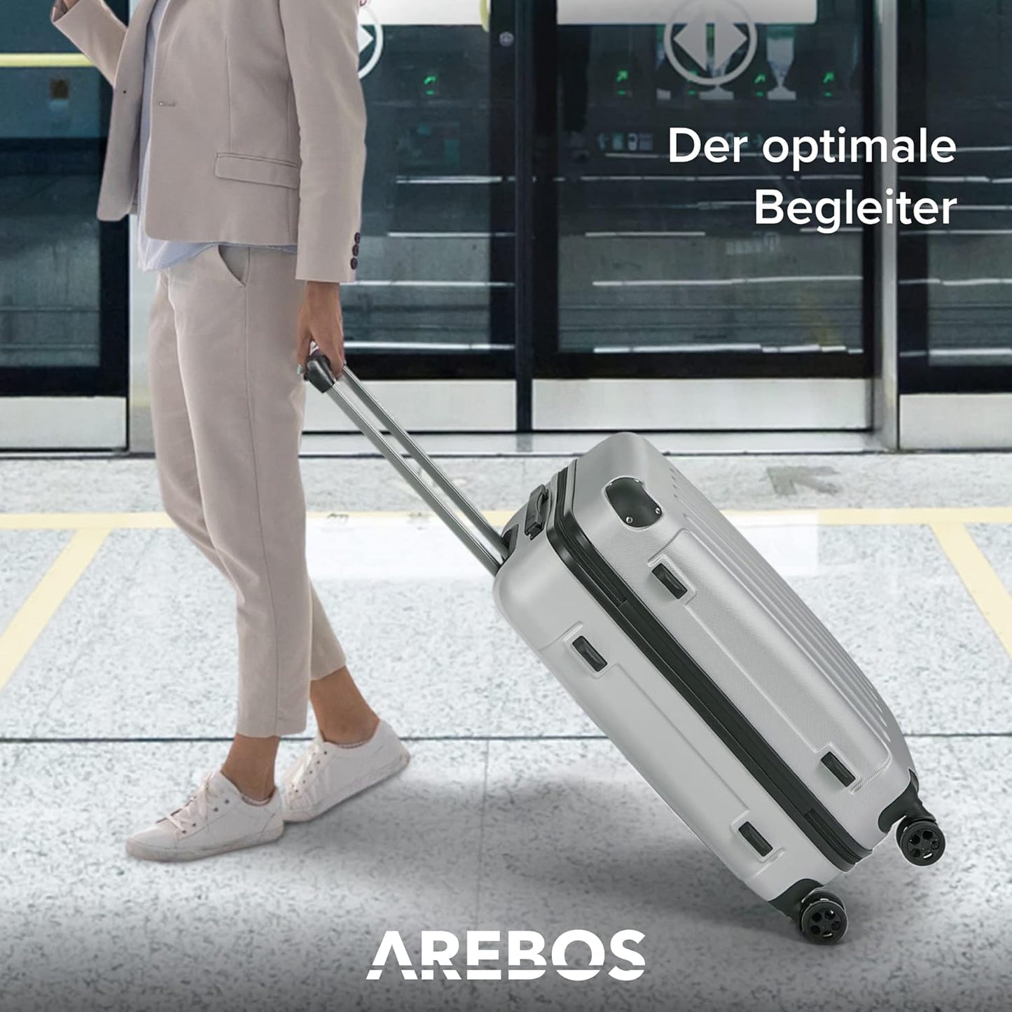Reisekoffer, Silber