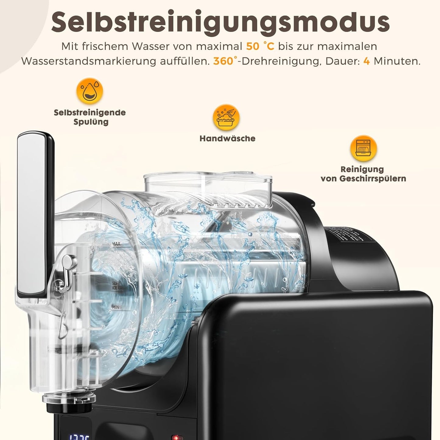 Slush Maschine Schnellgefrier-Getränke