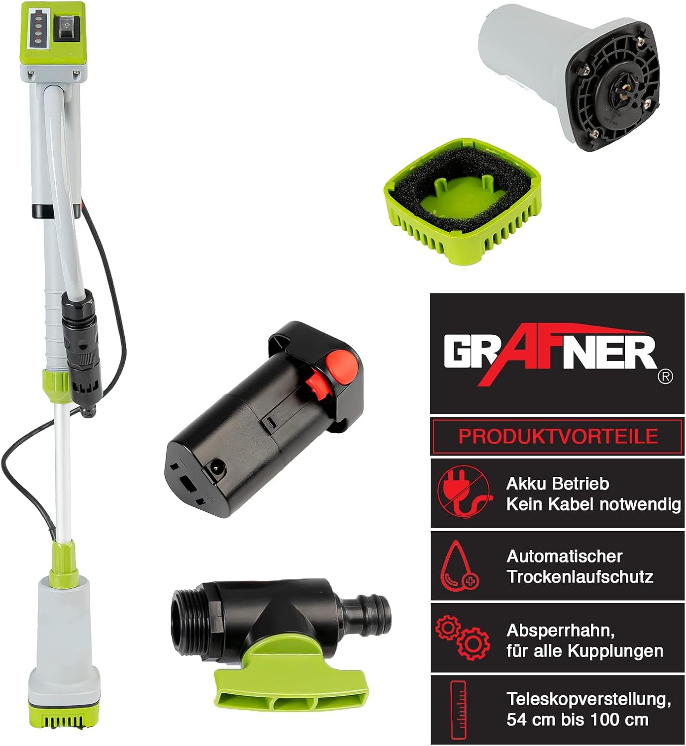 Regenfasspumpe