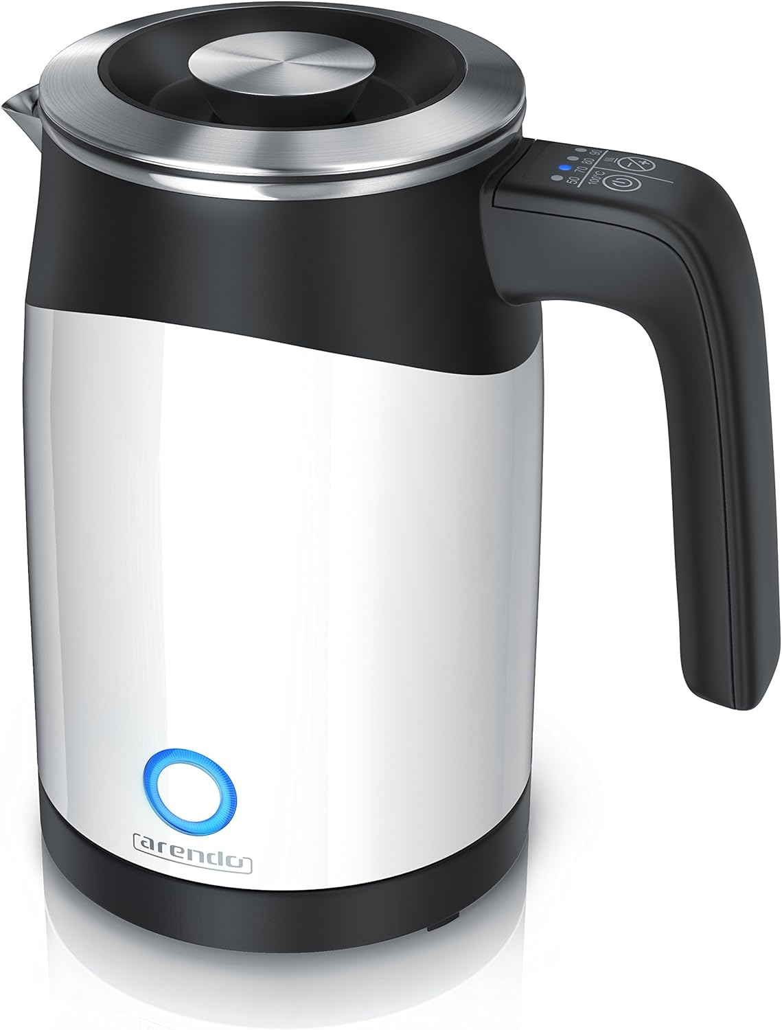 Wasserkocher mit Temperatureinstellung & Warmhaltefunktion, A Weiss