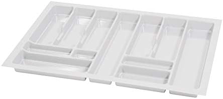 Besteckkasten für 80cm Schubladen, Weiss, Schubladen 80