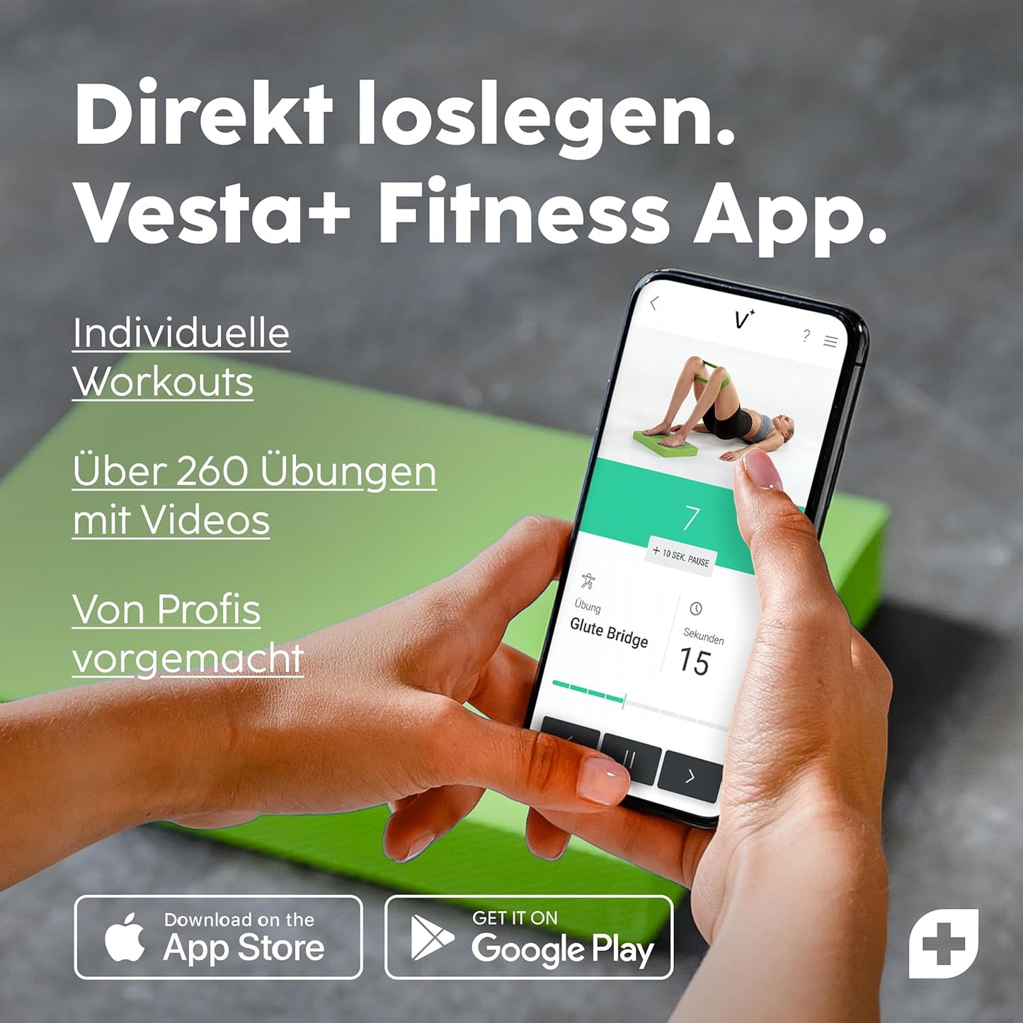 Balance Pad, Grün