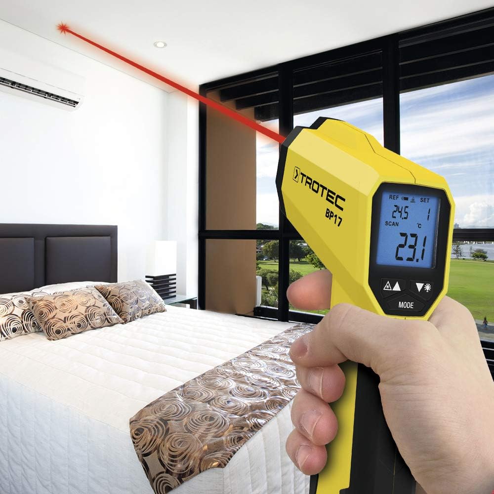 Infrarot Thermometer BP17 mit Taupunkt-Erkennung, -50°C / +380°C