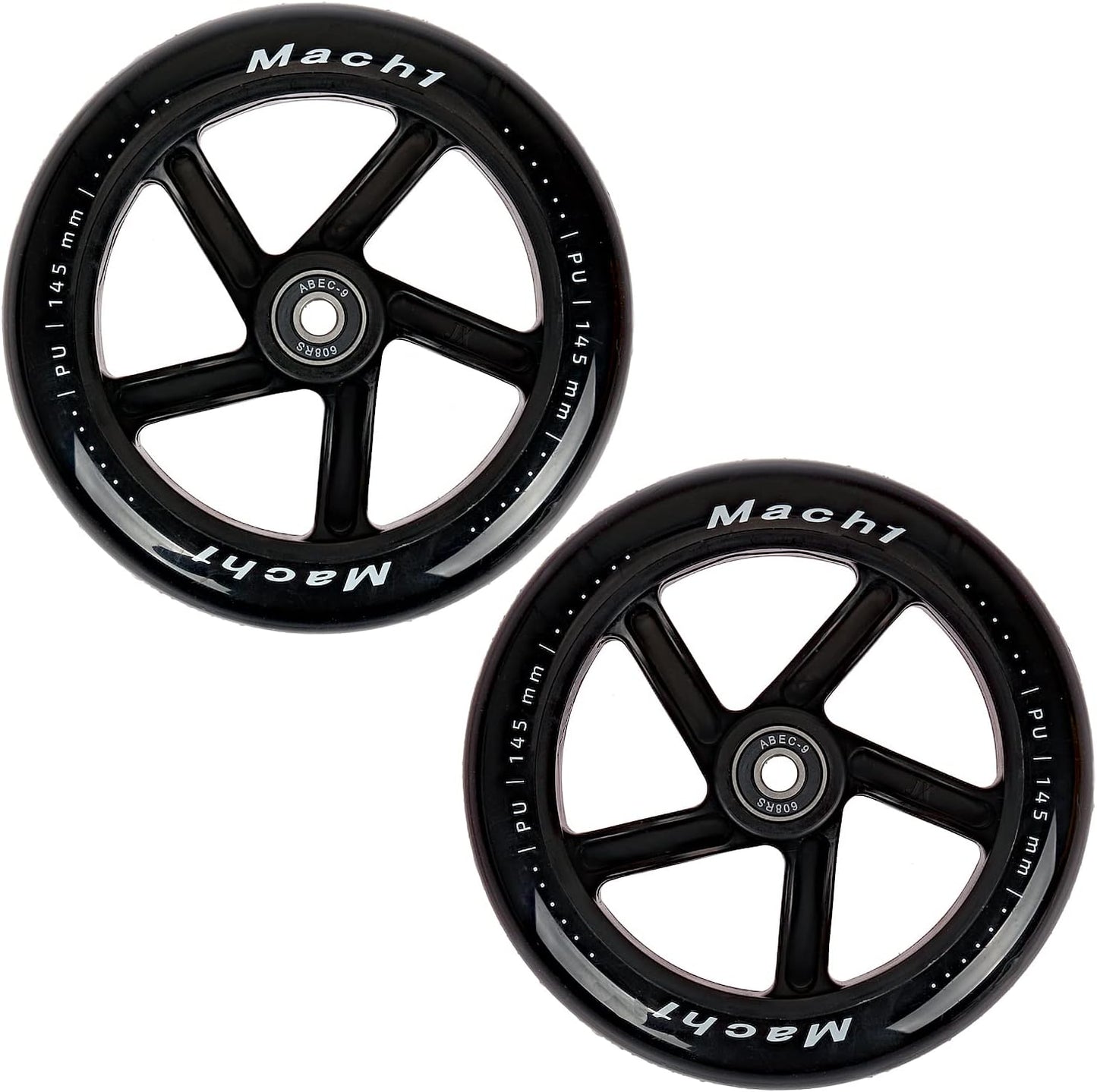 Kickscooter Rollen-Set, 145x30mm ohne LED