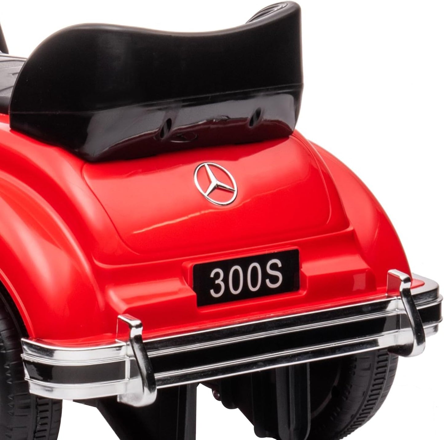 Rutschauto mit Kippschutz, Rot