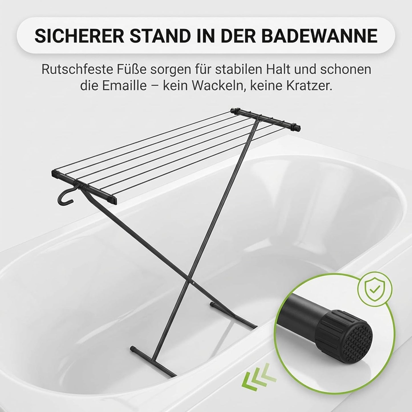 Faltbarer Wäscheständer