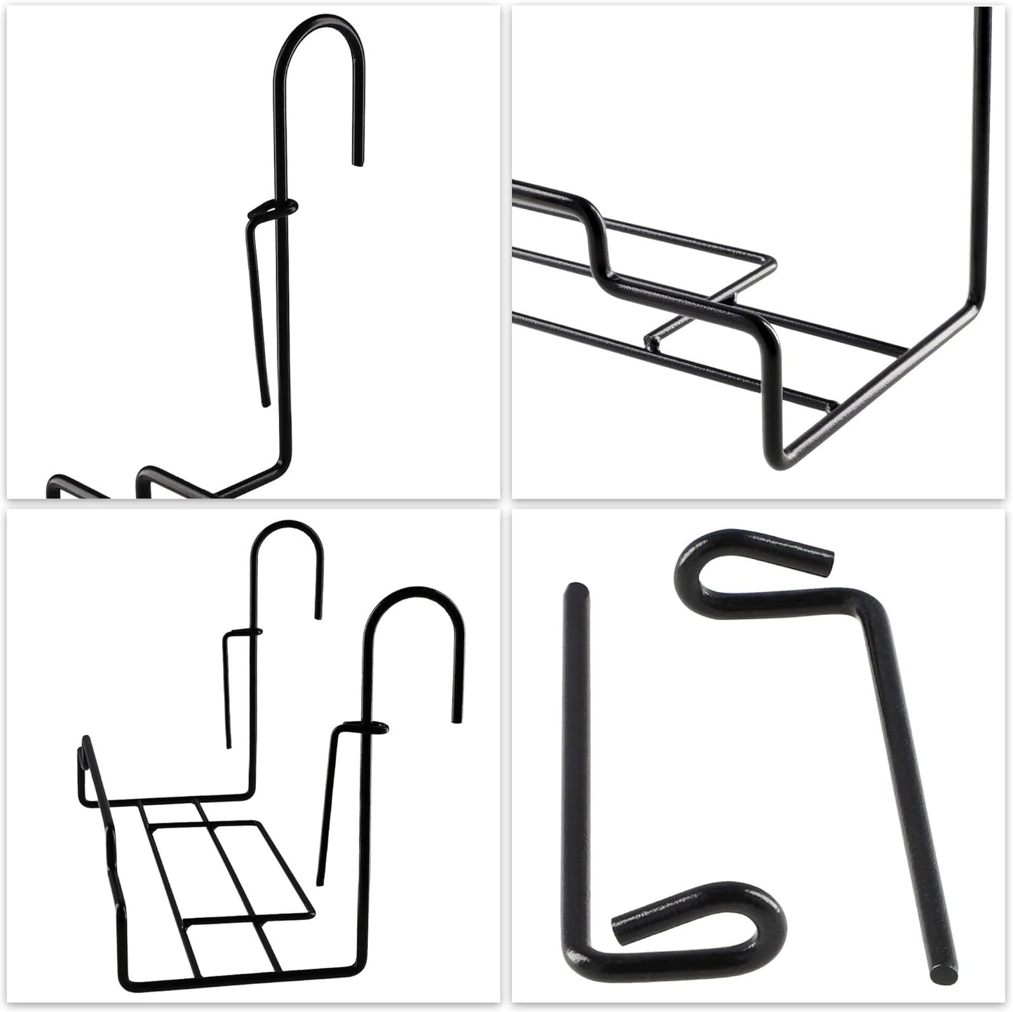 Blumentopfhalter für Geländer & Balkon, Breite: 14 cm