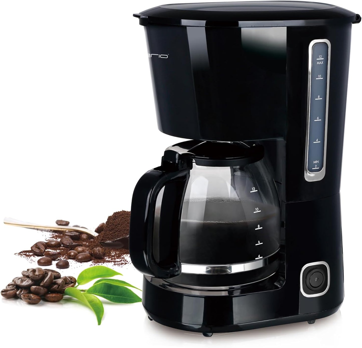 Filter Kaffeemaschine mit 1,5L Glaskanne, 1,5L