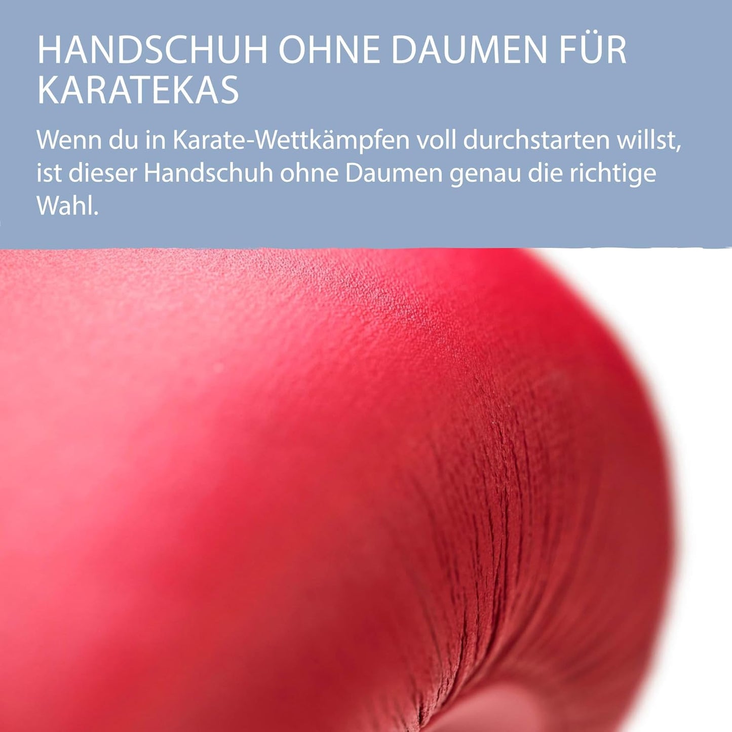 Karate Handschuhe aus Kunstleder für Training & Wettkampf, S