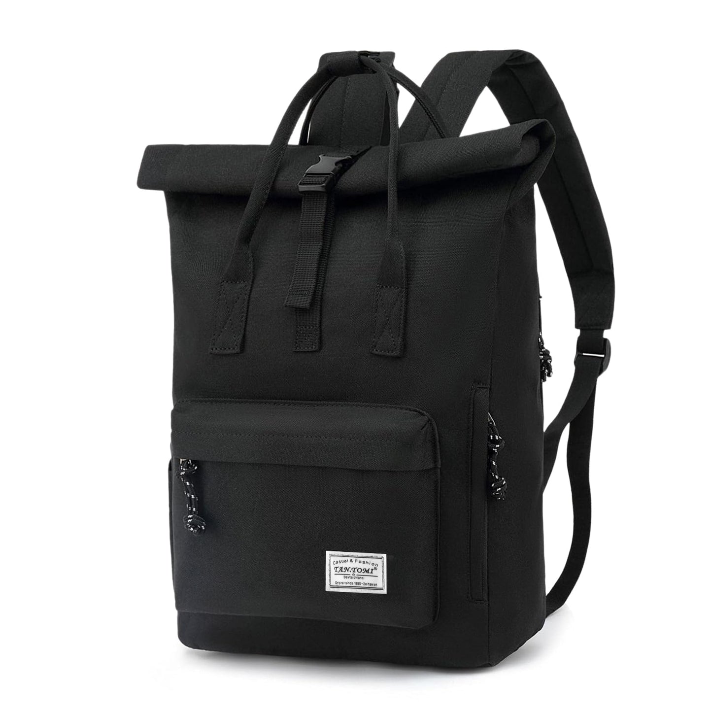 Wasserdichter Laptop-Rucksack, Schwarz 01