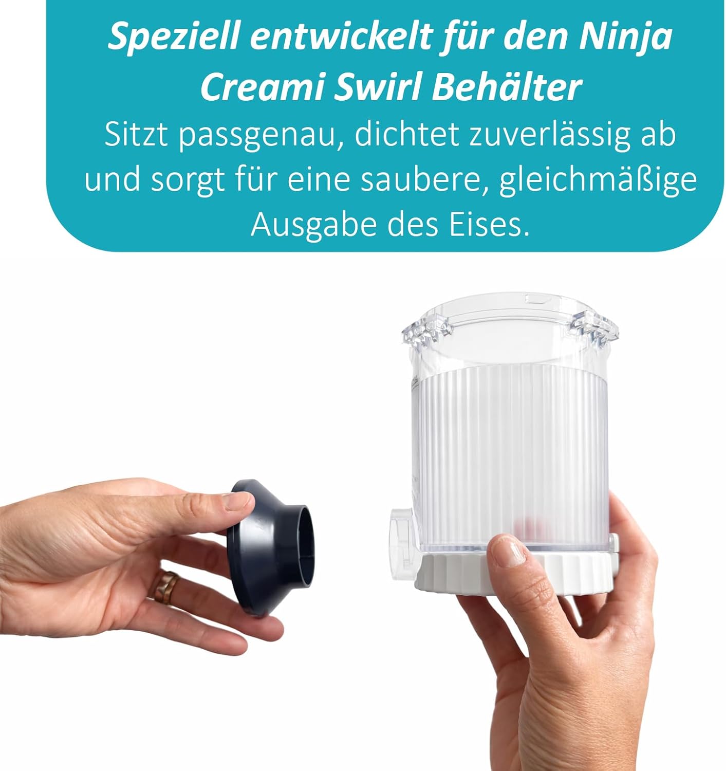 Swirlyzer Spaghetti-Eis-Aufsatz für Ninja Creami