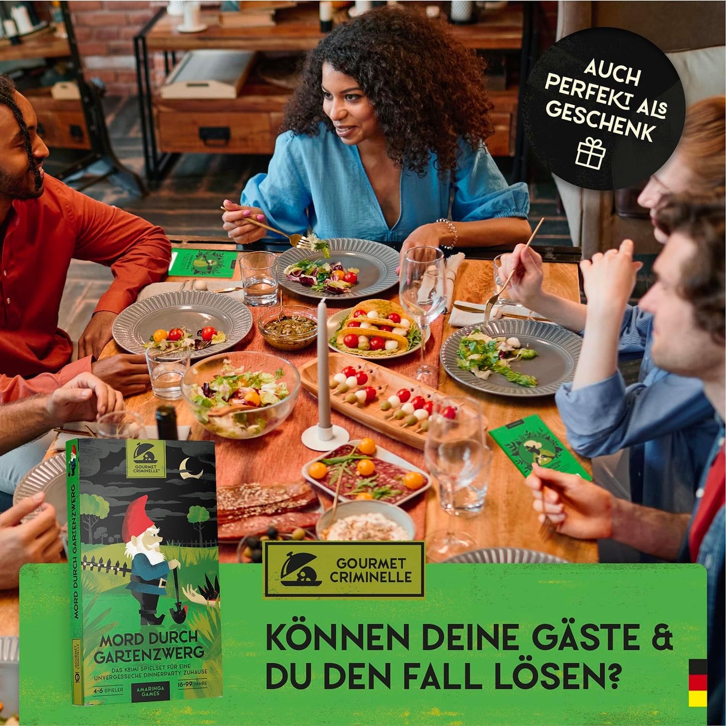 Mord durch Gartenzwerg - Krimidinner, Mord durch Gartenzwerg
