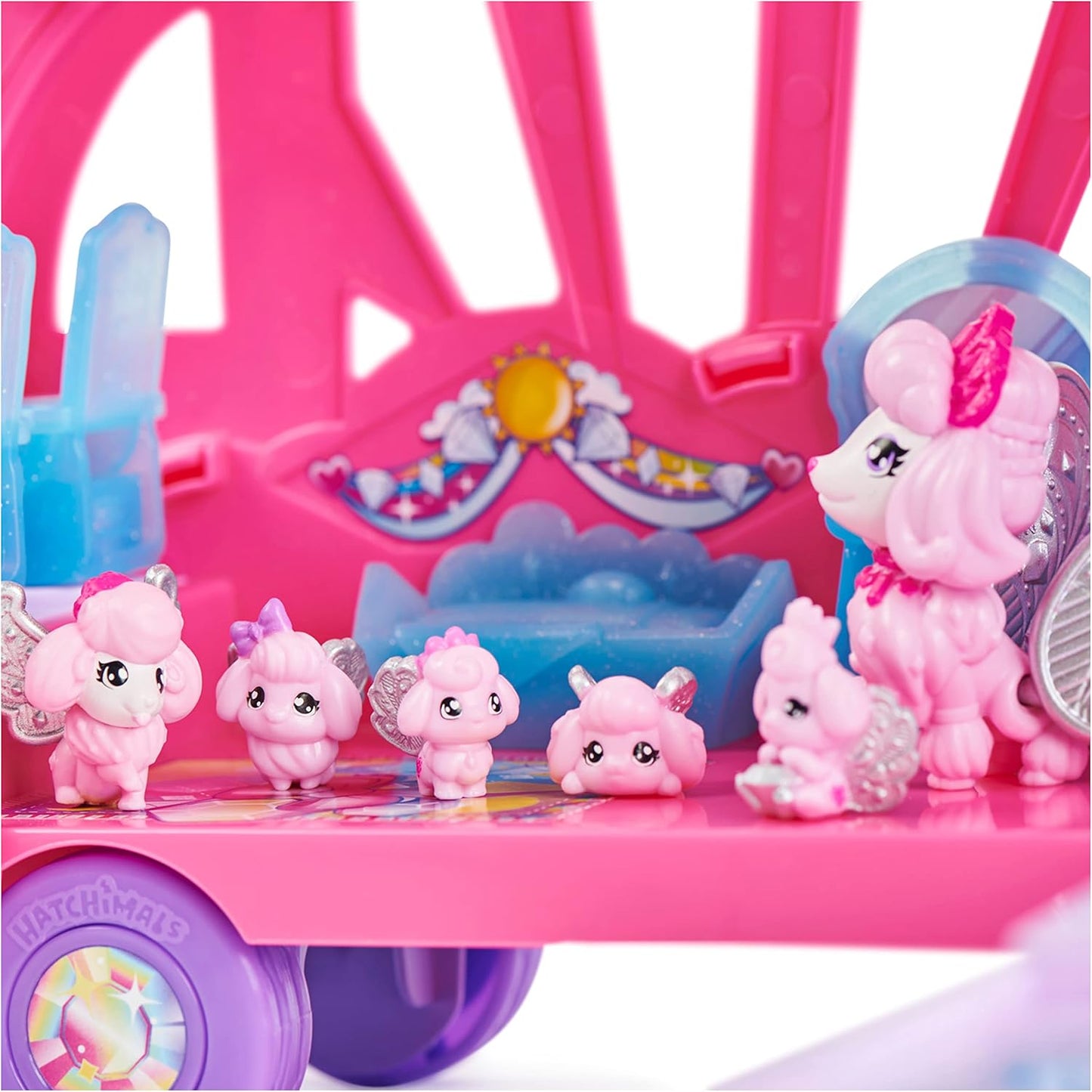 Wohnmobil-Spielset mit 6 Spielfiguren