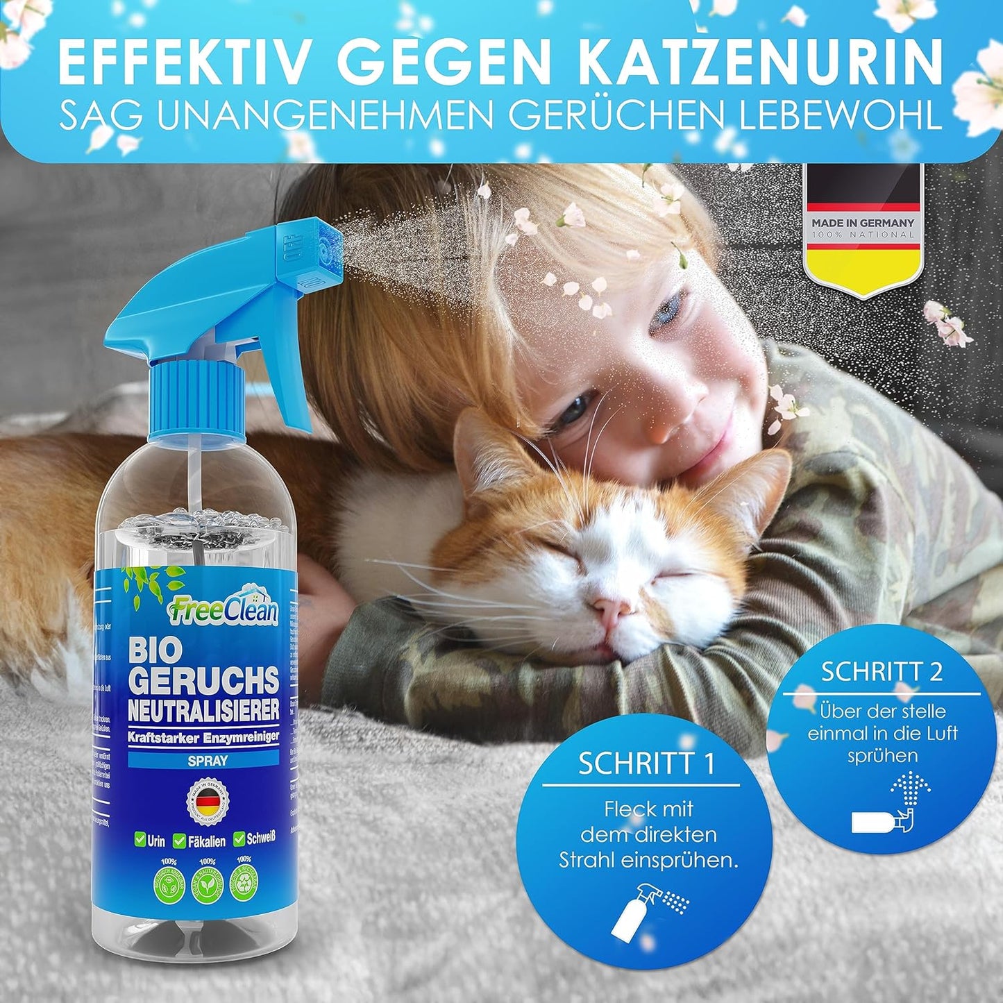 Bio Geruchsneutralisierer Spray, 500ml