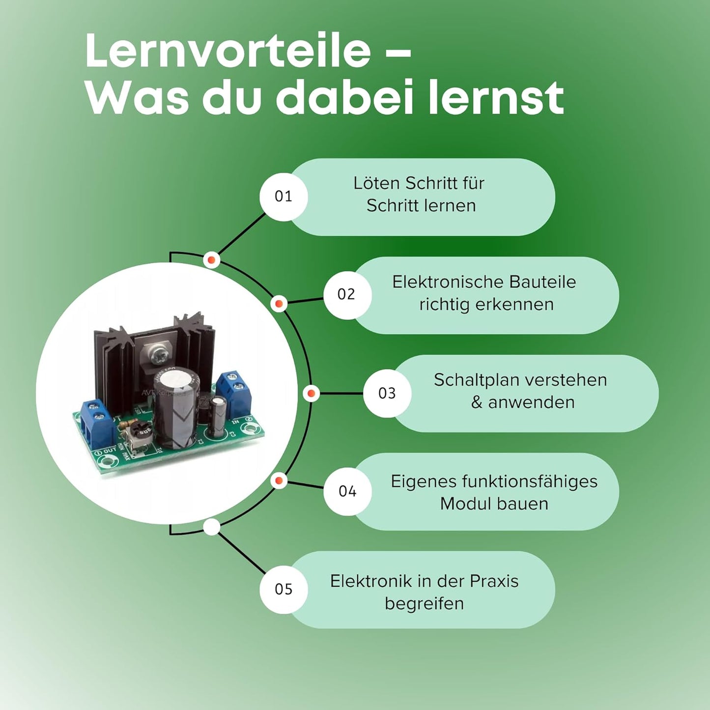DIY Elektronik Übungsplatine