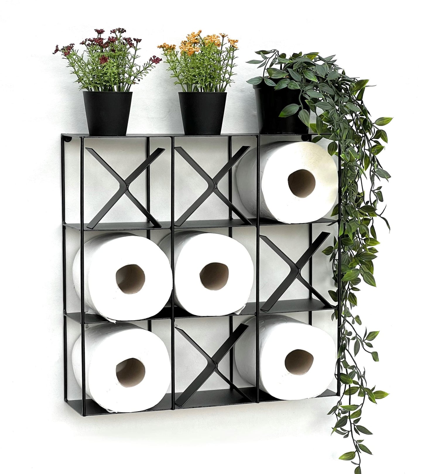 Toilettenpapierhalter Tic Tac Toe