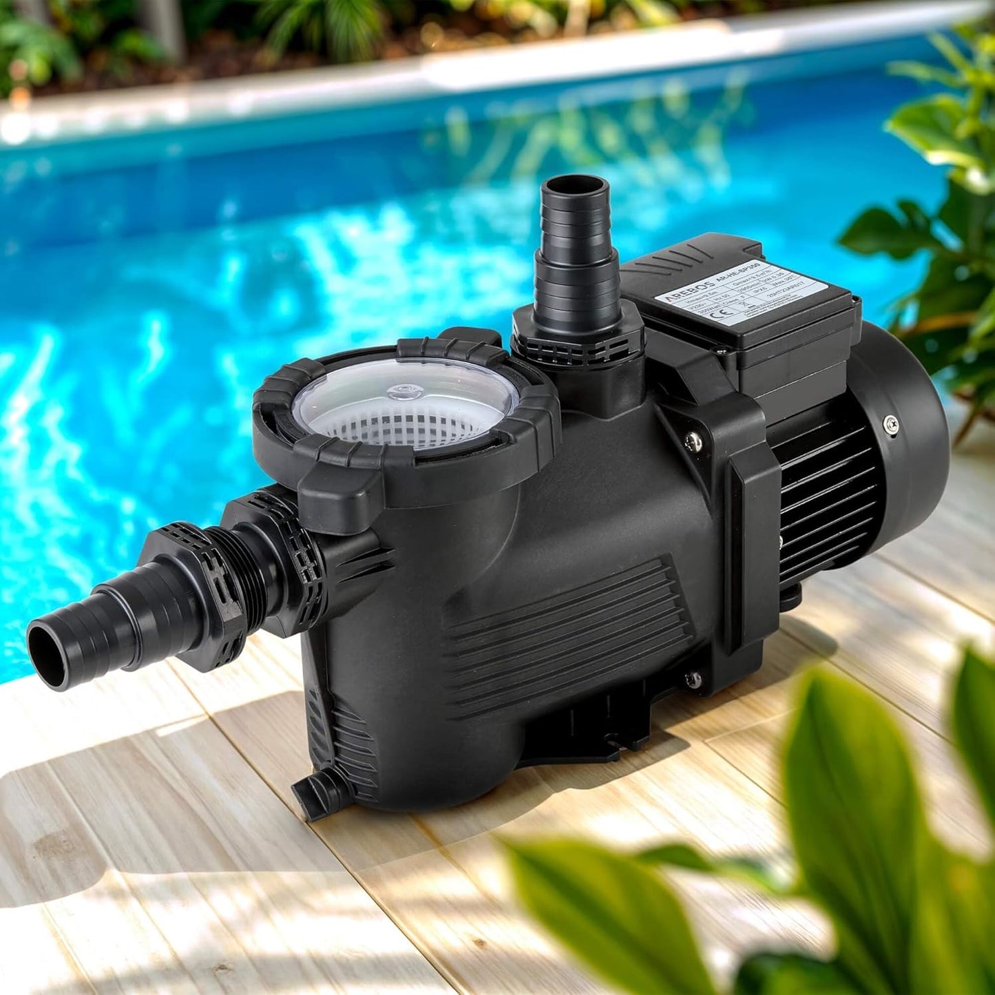 Schwimmbadpumpe für Sandfilteranlagen