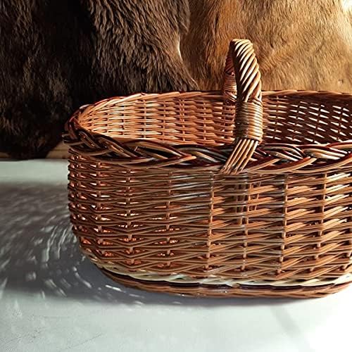 Geflochtener Einkaufskorb Classic (51 x 34 cm)