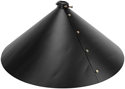 Eichhörnchenschutz für Vogelfutterspender, Stangenstil (mit hohen und kurzen festen Clips)