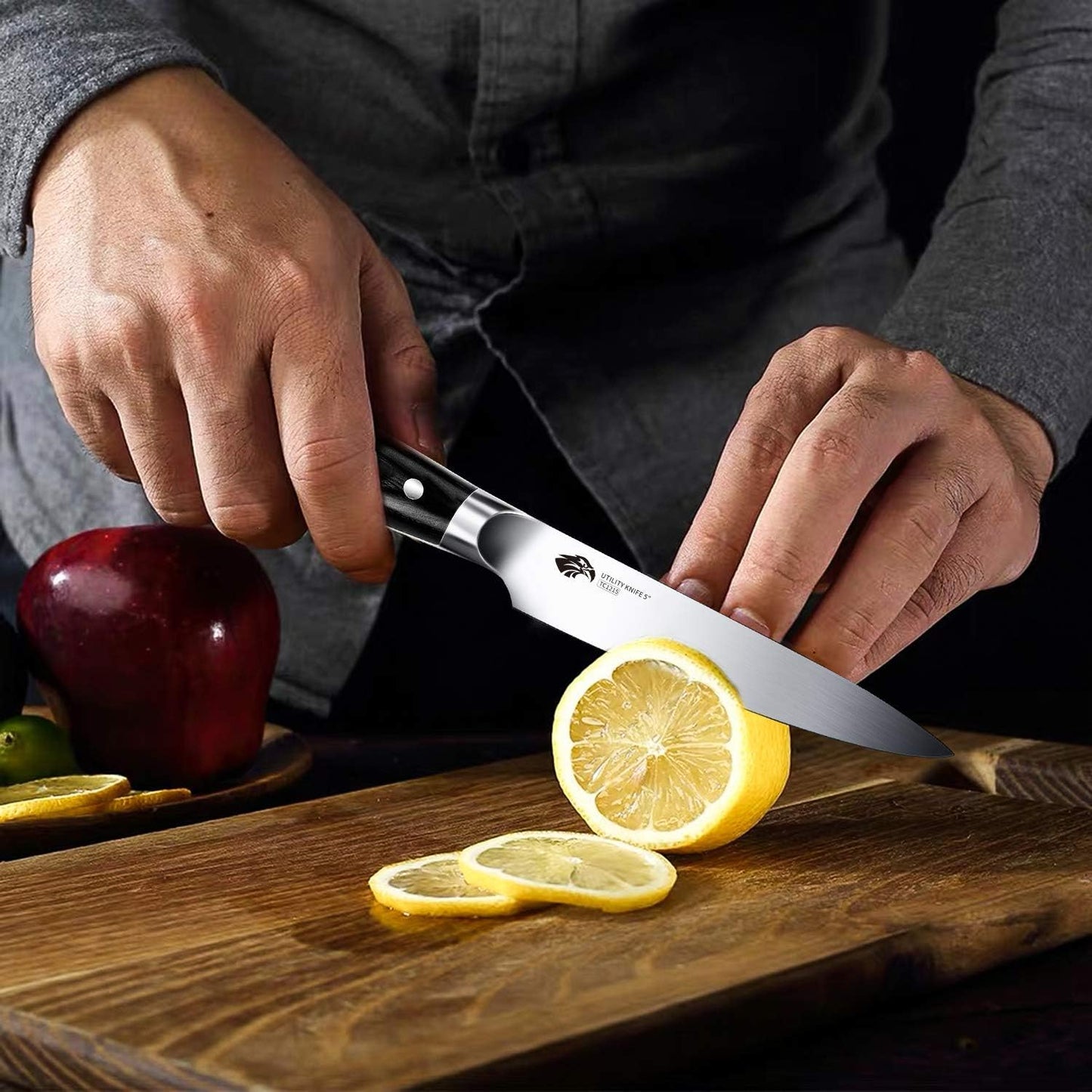 Allzweck-Küchenmesser, Allzweckmesser 13cm