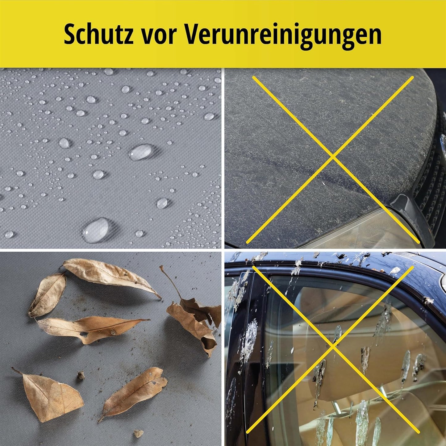 Autoabdeckplane All-Weather 2, Größe 2: 3,9x1,7x1,6m (LxBxH)