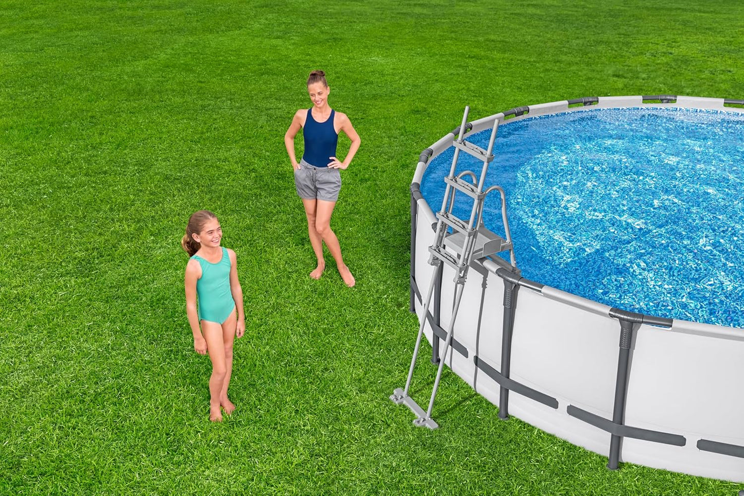 Sicherheitsleiter für Pools (132 cm)