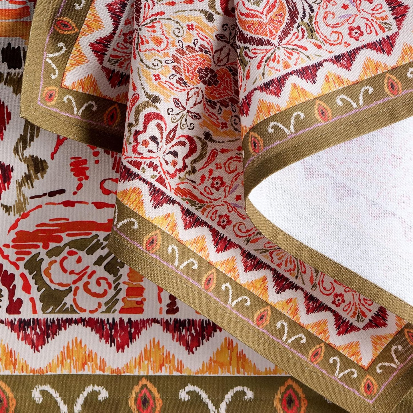 4er-Set Stoffservietten, 02 - Damask