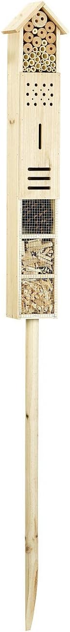 2er-Insektenhotel-Set Flip mit Erdspiess, 160 cm
