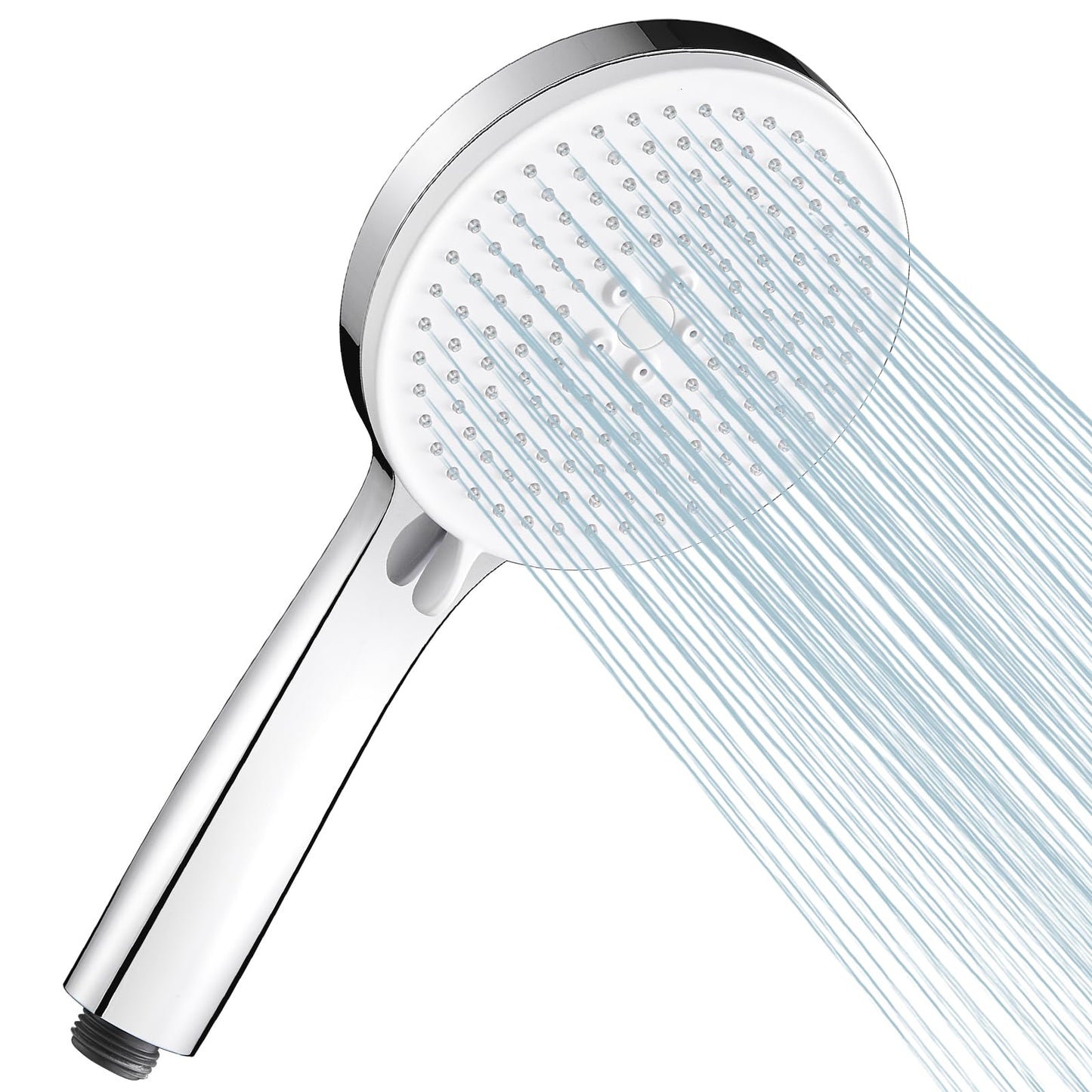 Wassersparender Duschkopf mit 5 Strahlarten, 5 Strahlarten-chrom