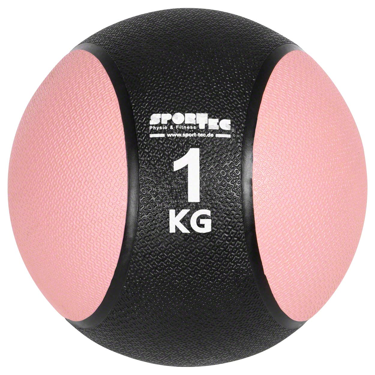 Medizinball, 1 kg / pink