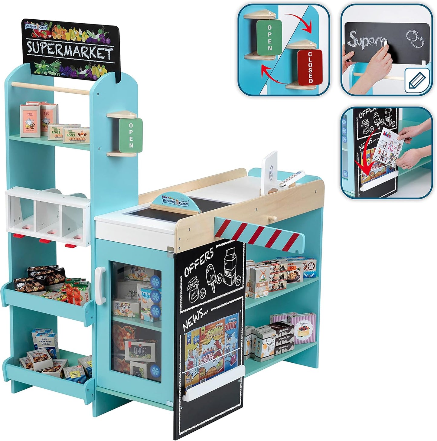 Supermarkt Spielset, Single