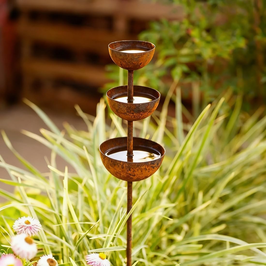 Gartenstecker Insektentränke