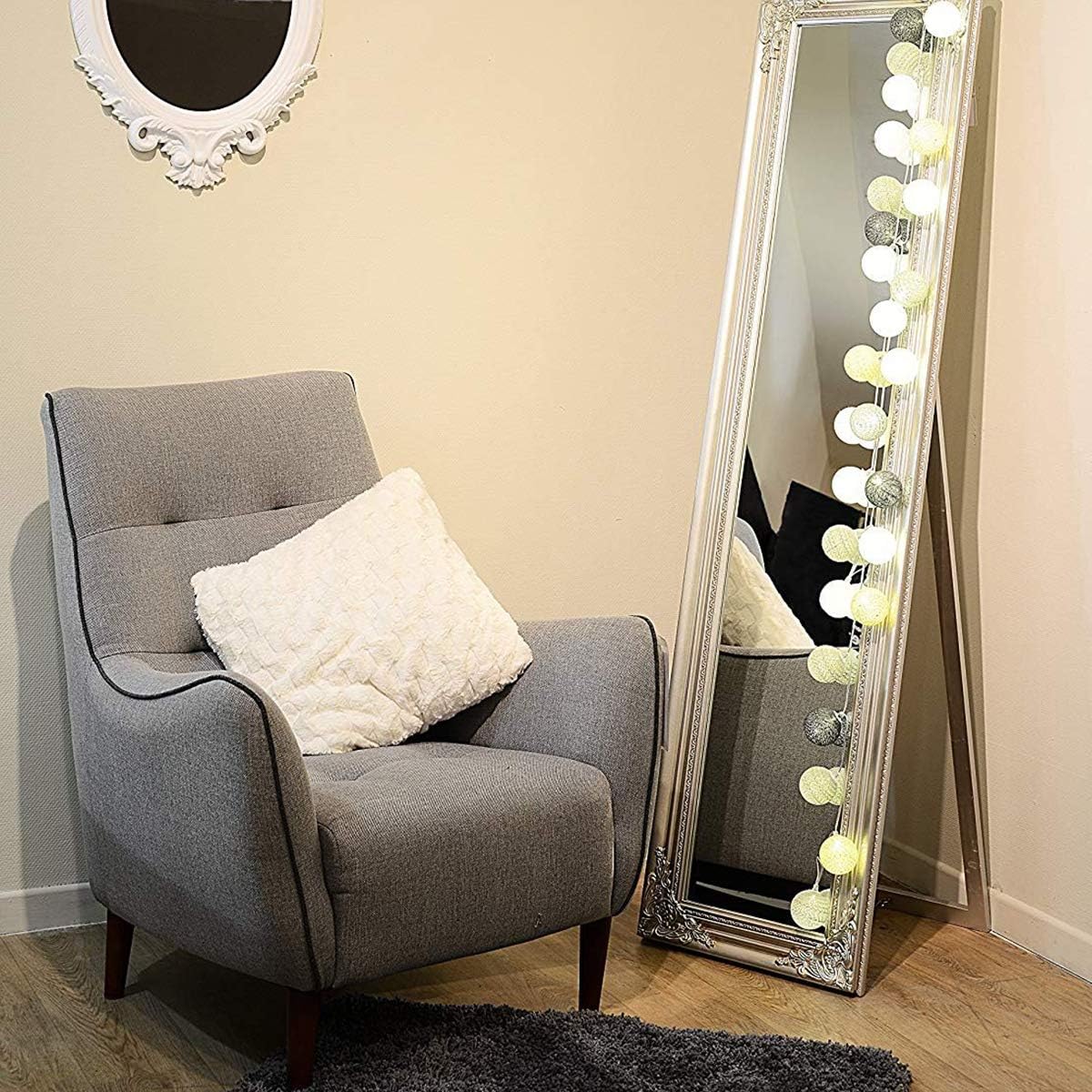 LED Baumwollkugeln, Schneeflocke 1.6 m