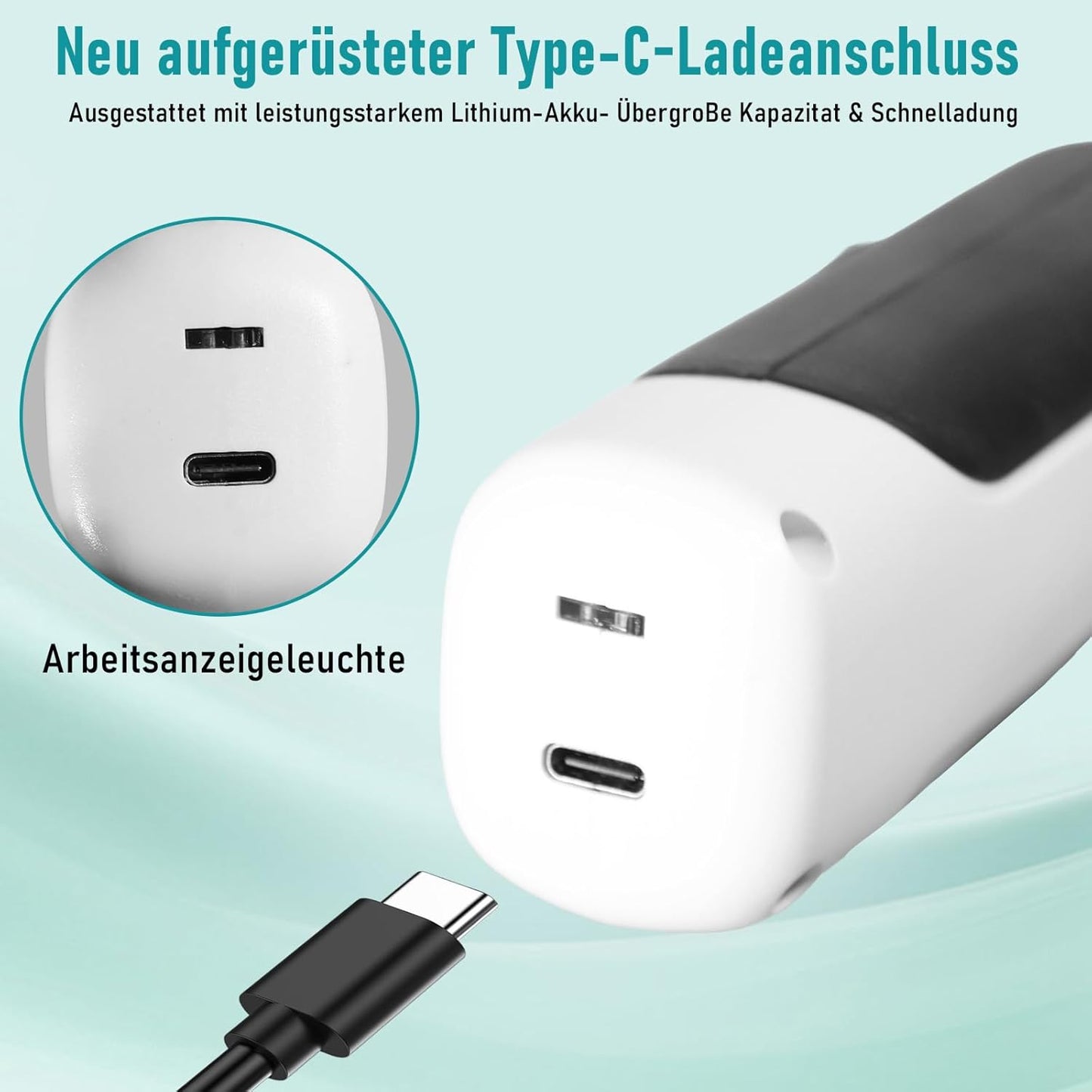 Elektrische Kartonschneider mit Akku und Rollklingen