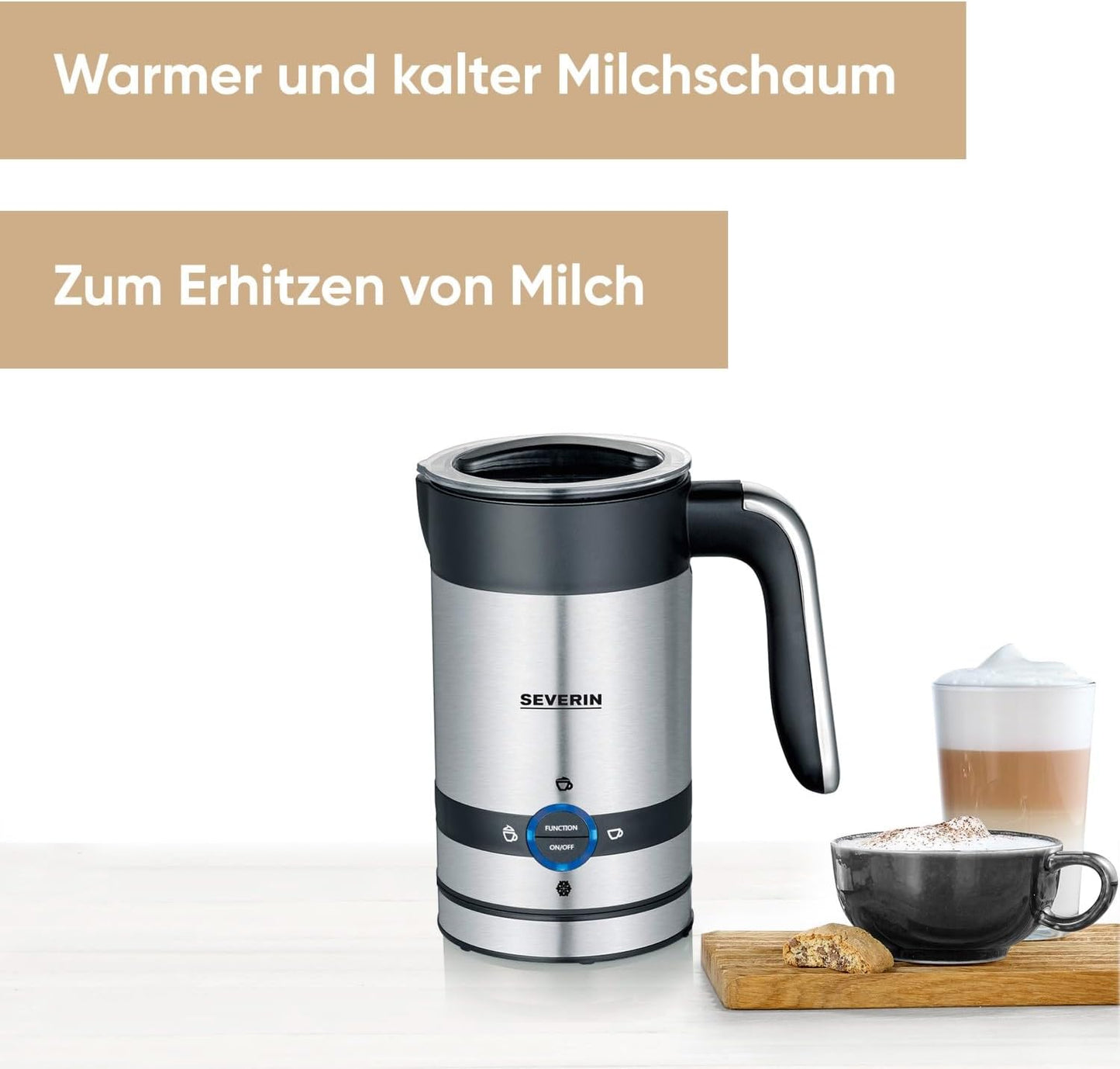 Milchschäumer SM 3584 mit Antihaft-Beschichtung, Elektrisch 200 ml 200 ml