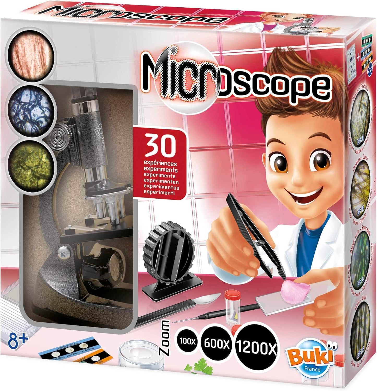 MS907B Mikroskop 30 Experimente-Set, Single