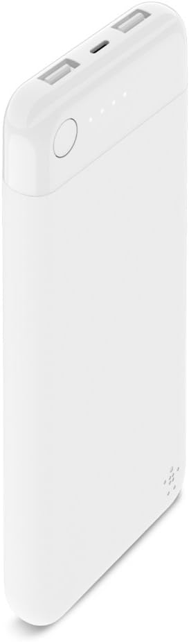 Boost Charge Powerbank, Weiss 10,000 mAh ohne Kabel