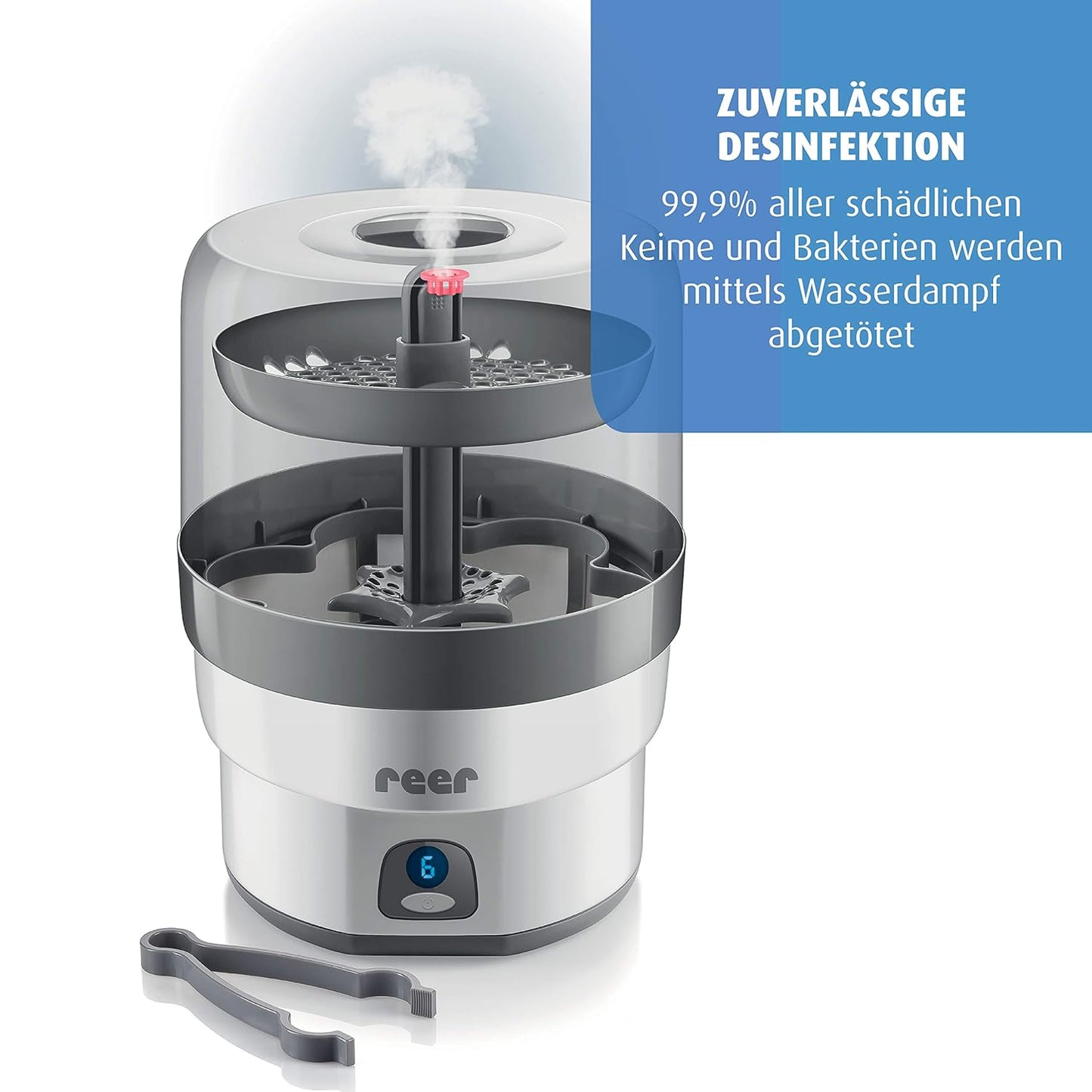 VapoMax, Dampfauslass mit HeatColor