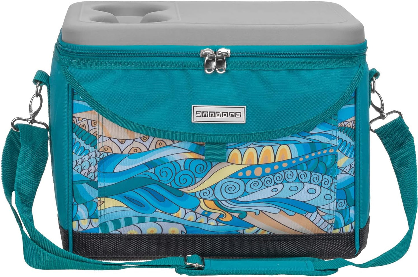 Kühltasche 22 L Picknick-Kühlbox, OCEAN türkis