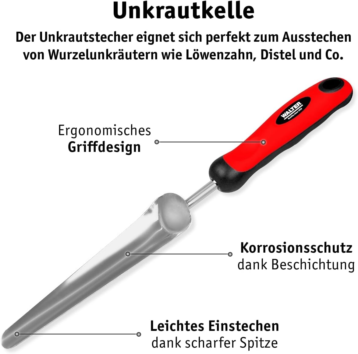 5-teiliges Gartenwerkzeug-Set
