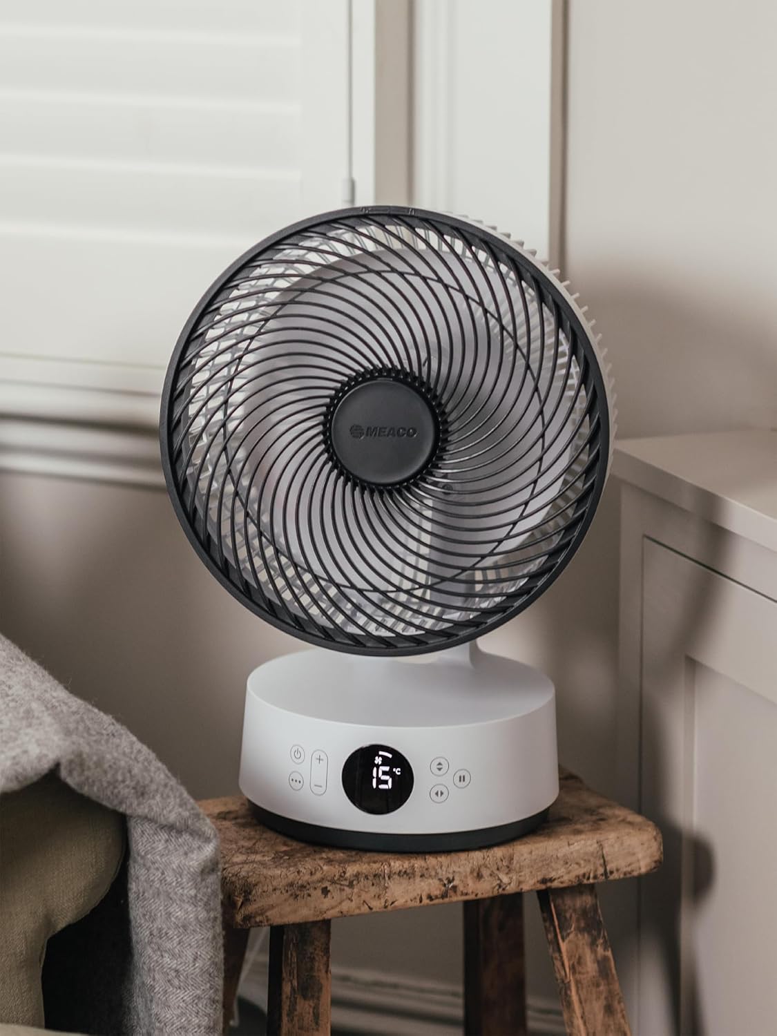 Sefte Tischventilator mit 3D-Oszillation und Fernbedienung, Sefte® 10" Table