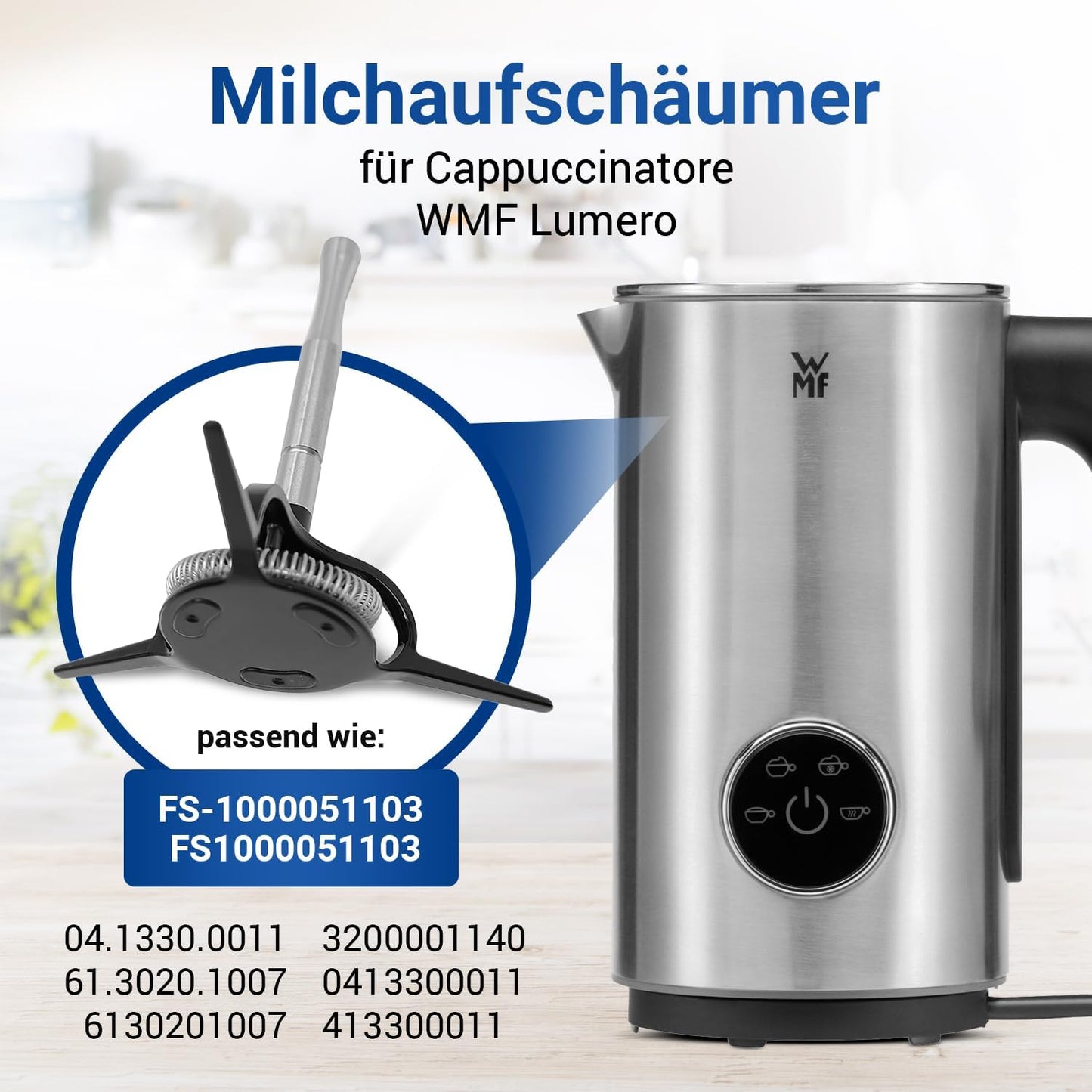 Milchaufschäumer Quirl-Ersatz für WMF